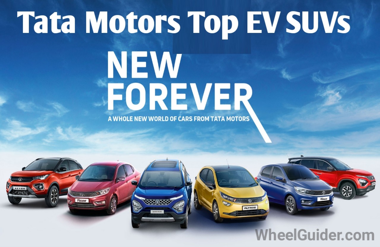 Top 5 electric vehicle SUVs of Tata motors